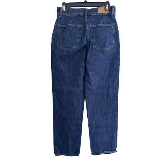 Madewell The Perfect Vintage Casual Straight Jean Dark Wash 26 - Picture 2 of 8